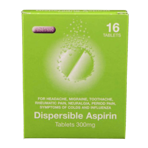 Aspar Dispersible Asprin Blister Pack